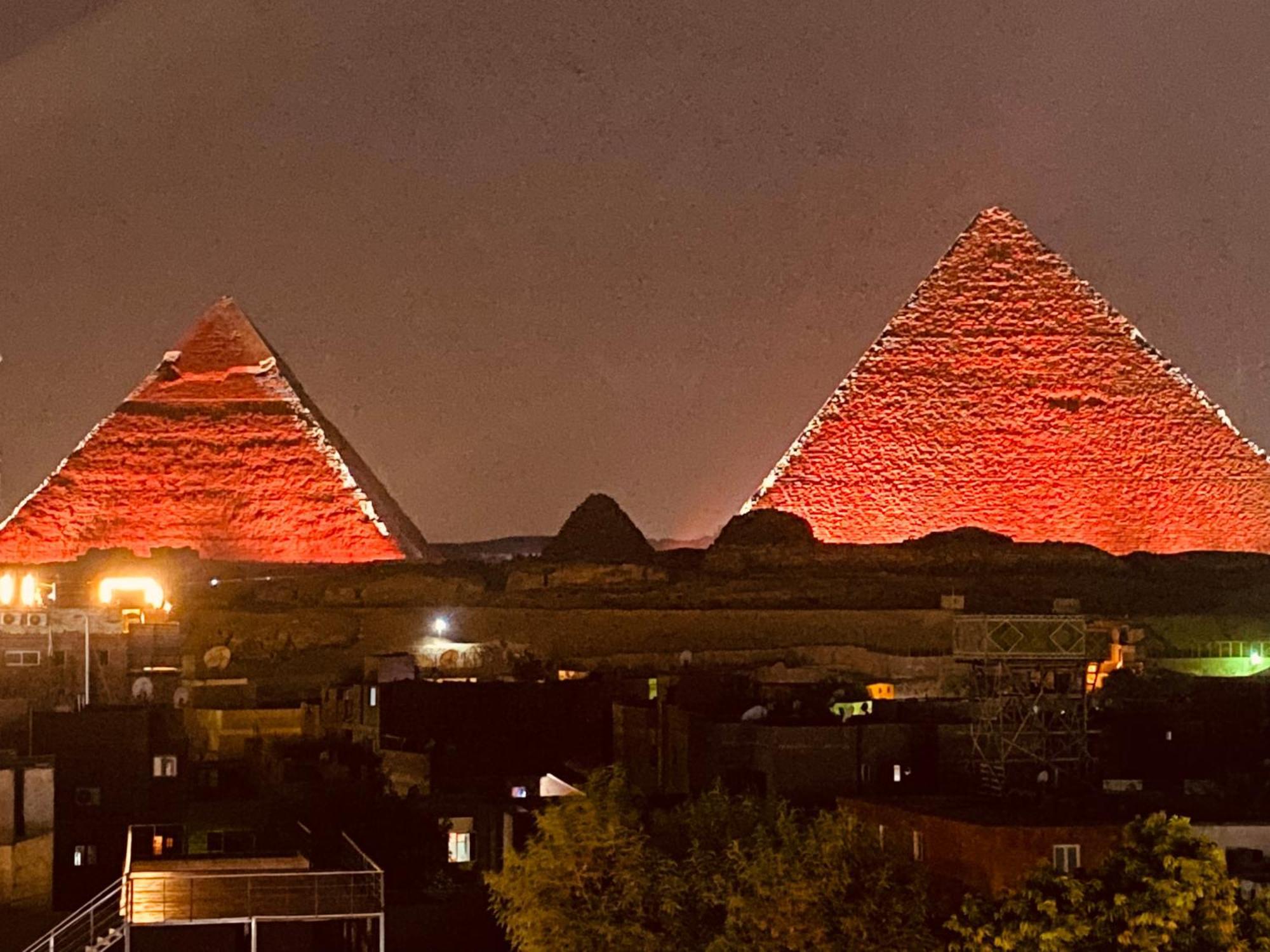 El Aida Pyramids View Hotel Kafrat al Jabal Экстерьер фото