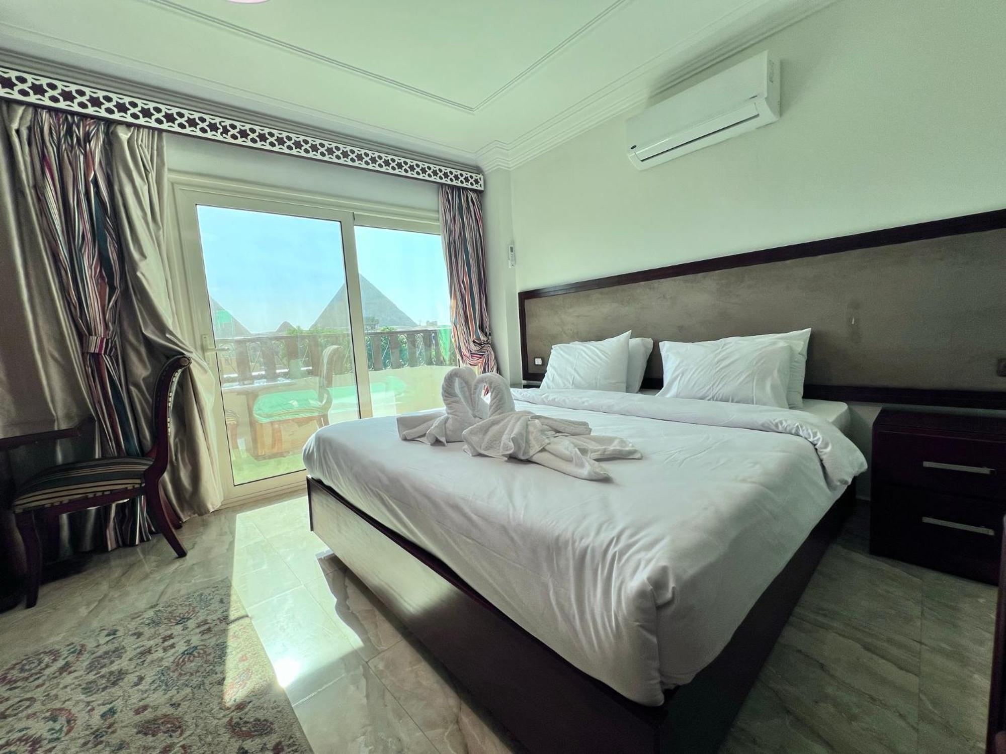 El Aida Pyramids View Hotel Kafrat al Jabal Экстерьер фото