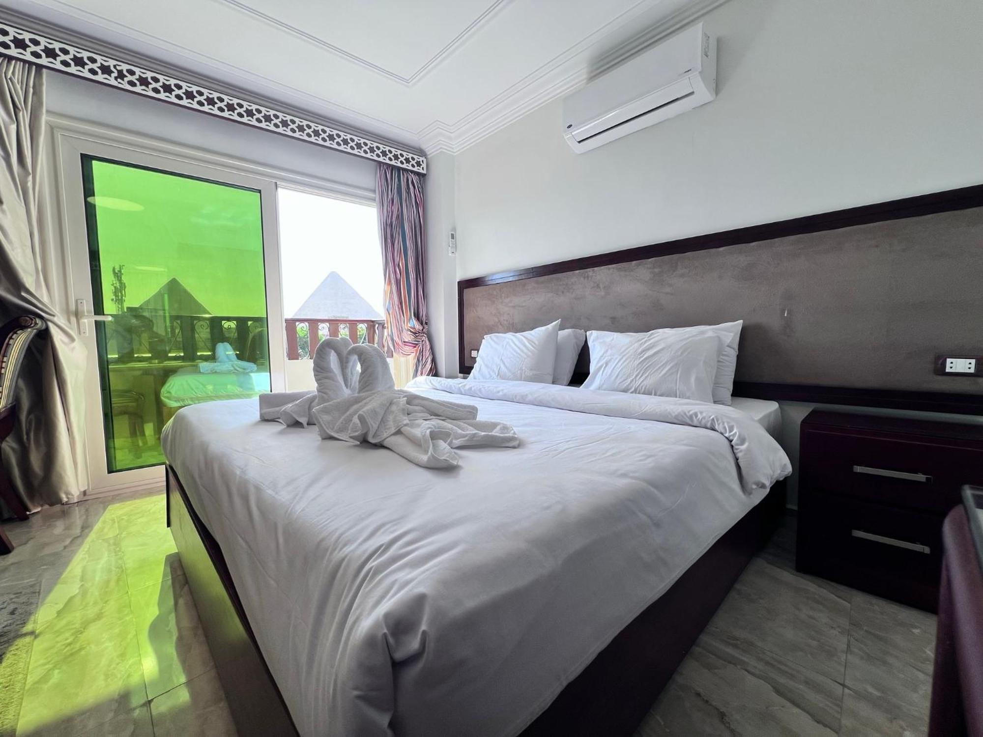 El Aida Pyramids View Hotel Kafrat al Jabal Экстерьер фото