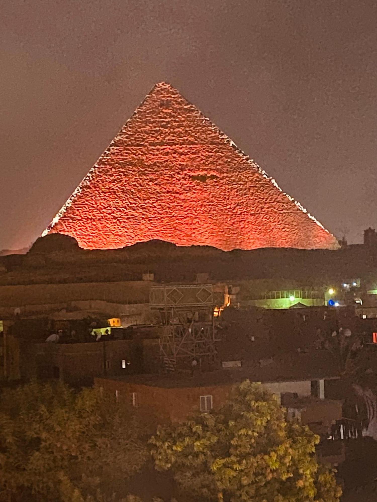 El Aida Pyramids View Hotel Kafrat al Jabal Экстерьер фото