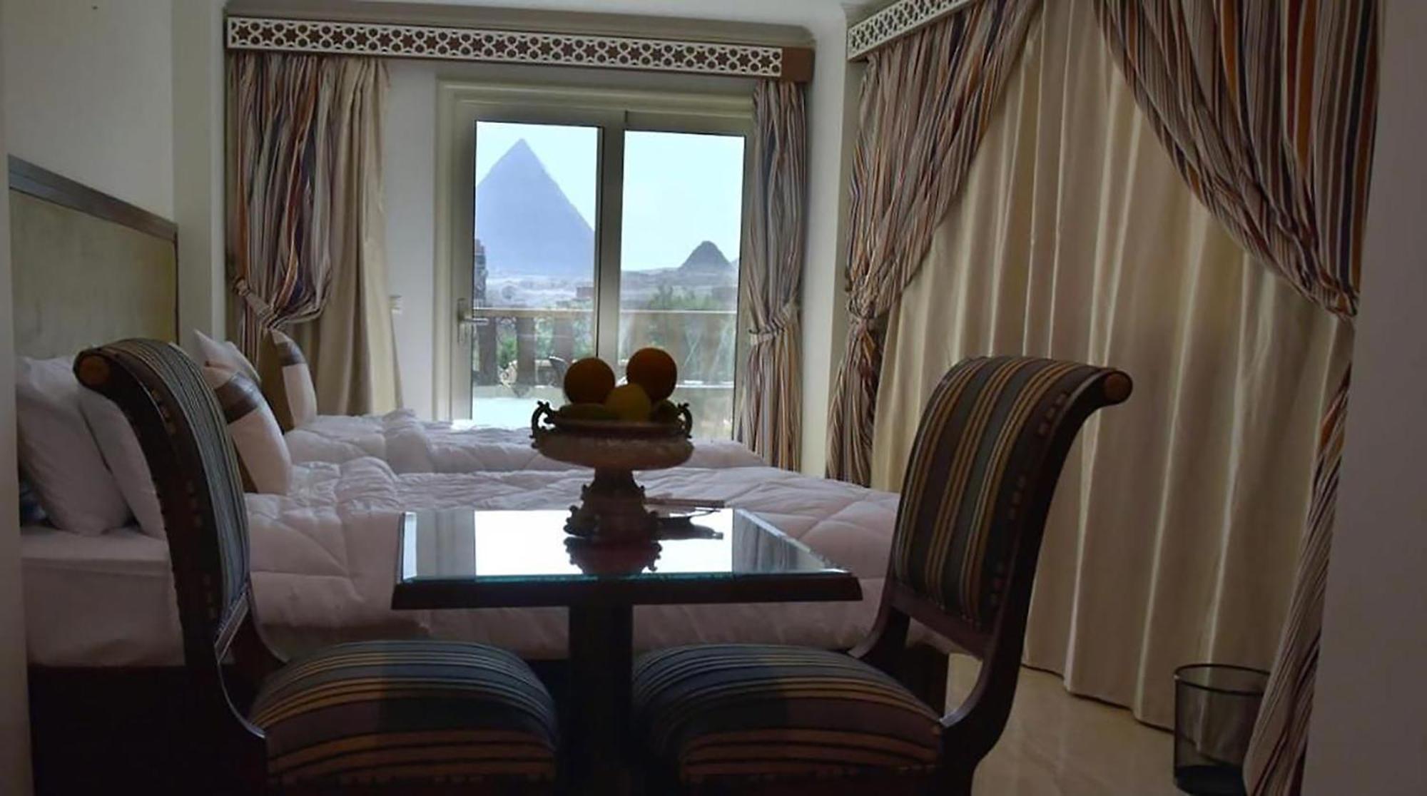 El Aida Pyramids View Hotel Kafrat al Jabal Экстерьер фото