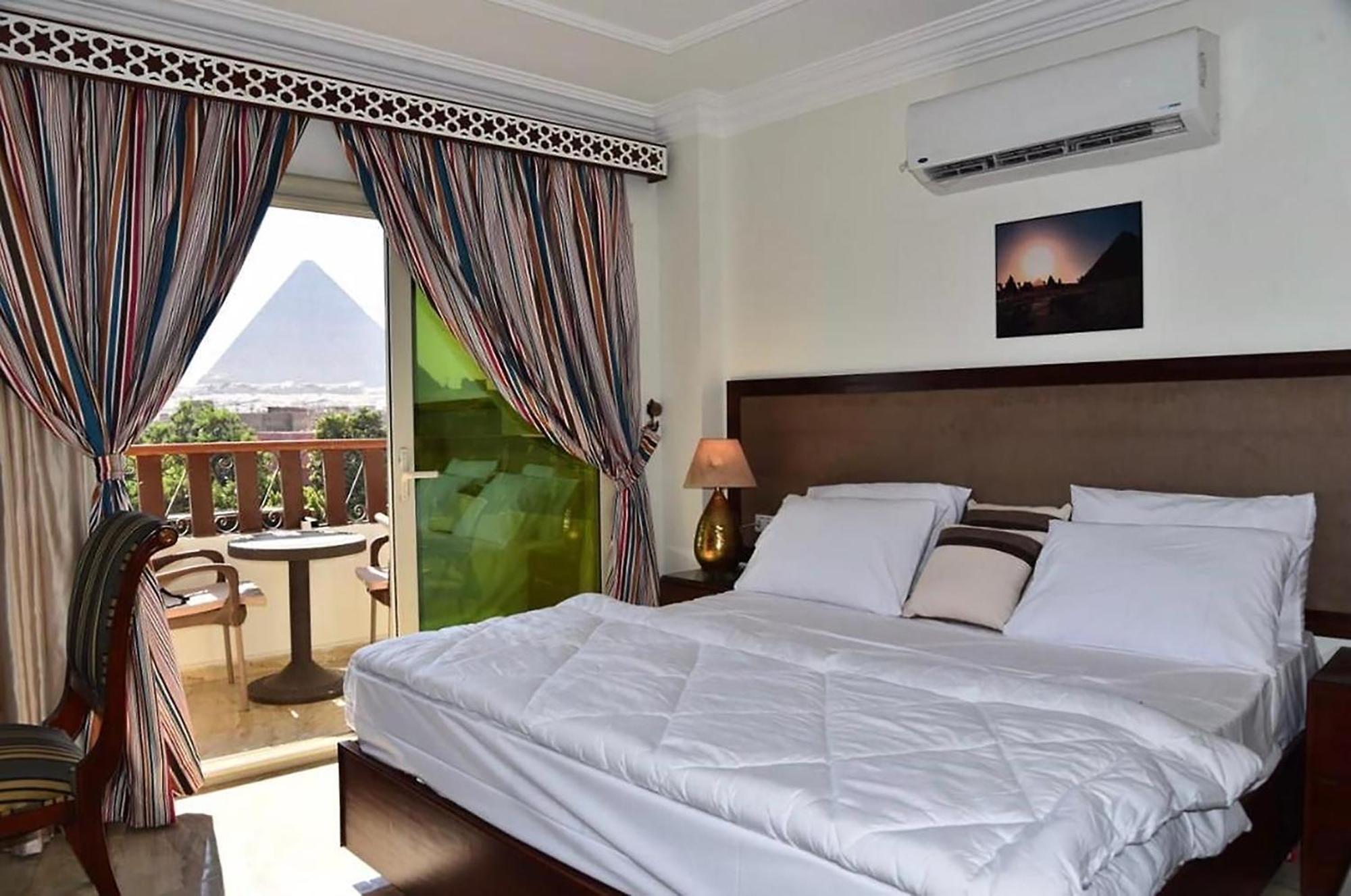 El Aida Pyramids View Hotel Kafrat al Jabal Экстерьер фото