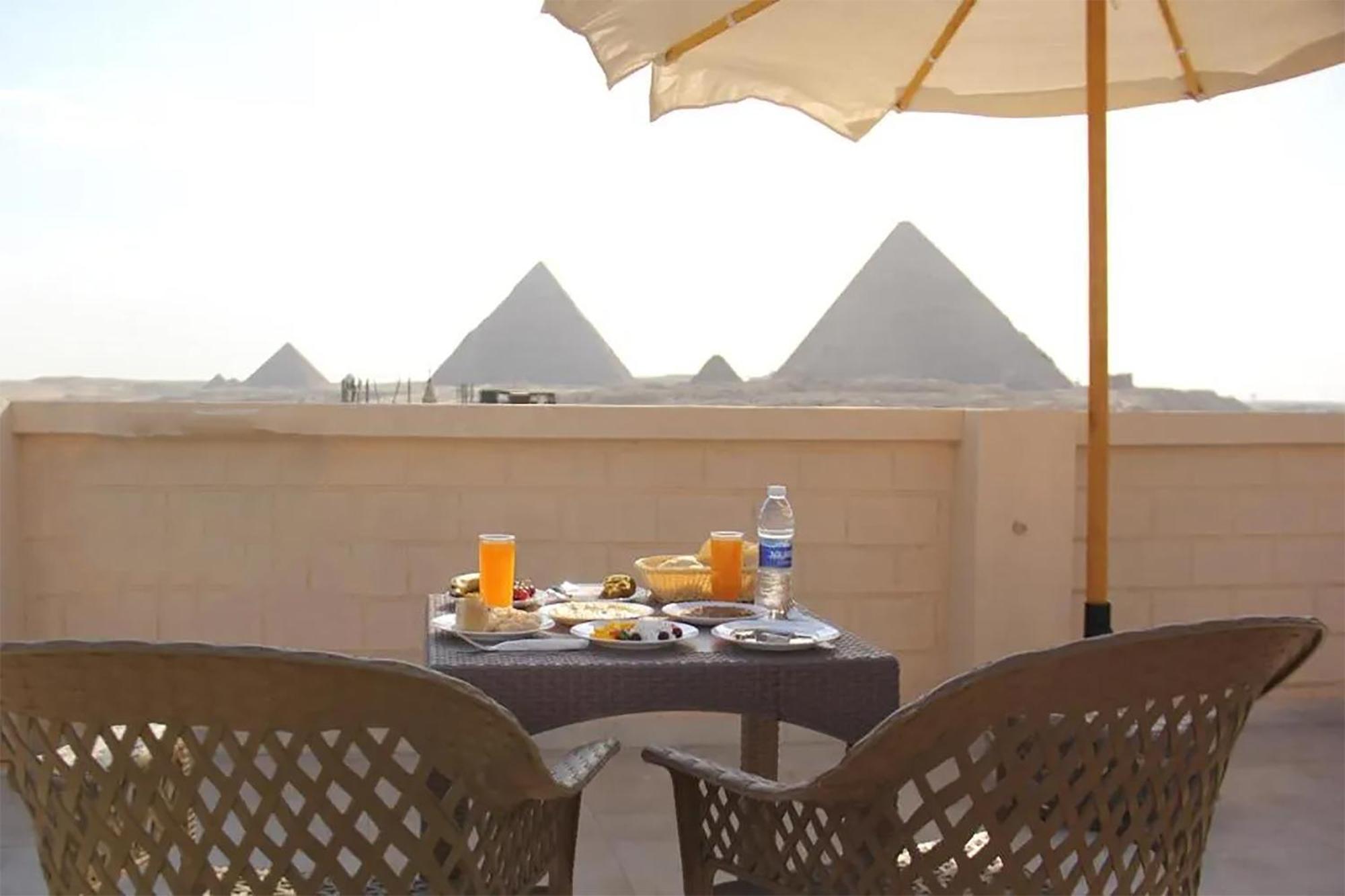 El Aida Pyramids View Hotel Kafrat al Jabal Экстерьер фото