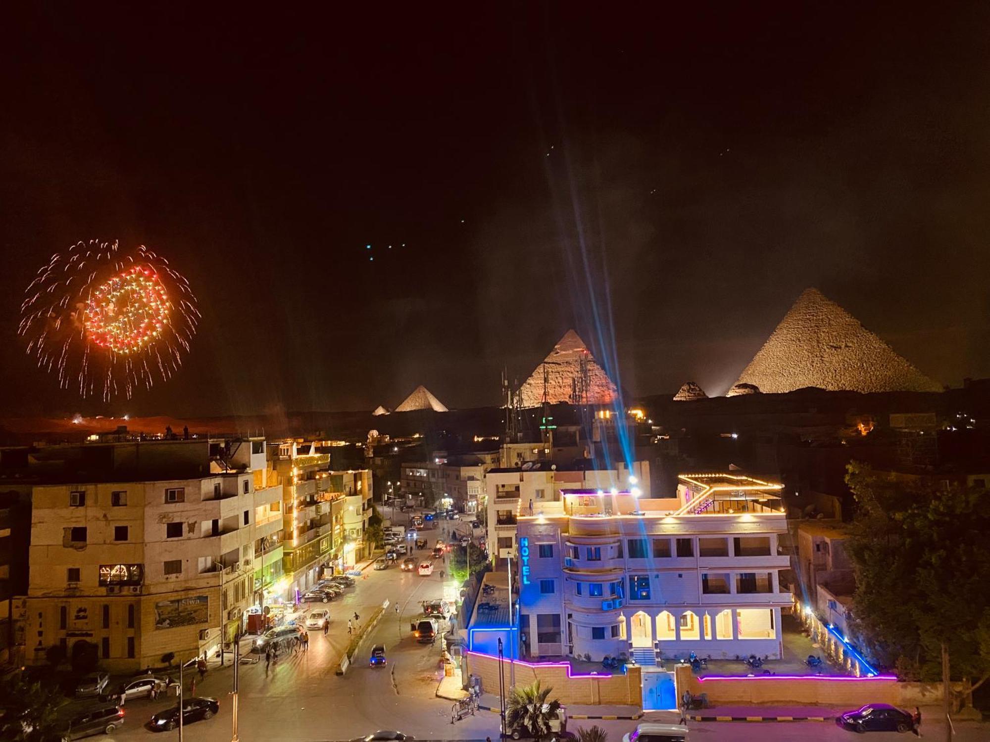 El Aida Pyramids View Hotel Kafrat al Jabal Экстерьер фото