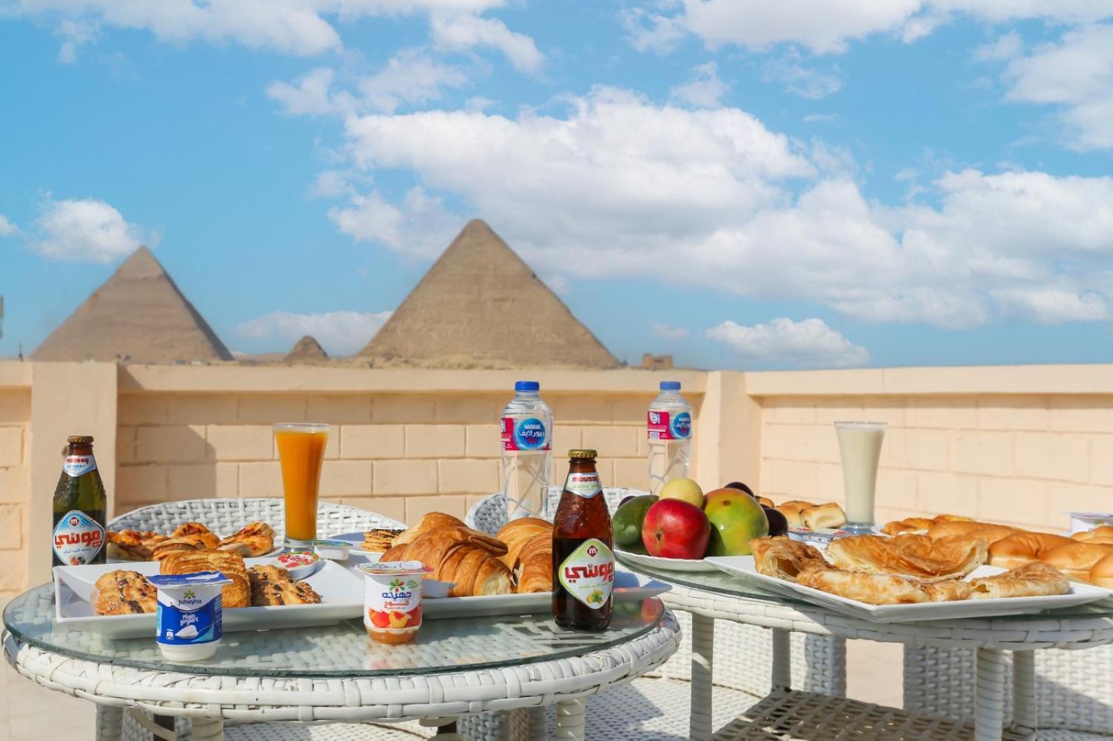 El Aida Pyramids View Hotel Kafrat al Jabal Экстерьер фото