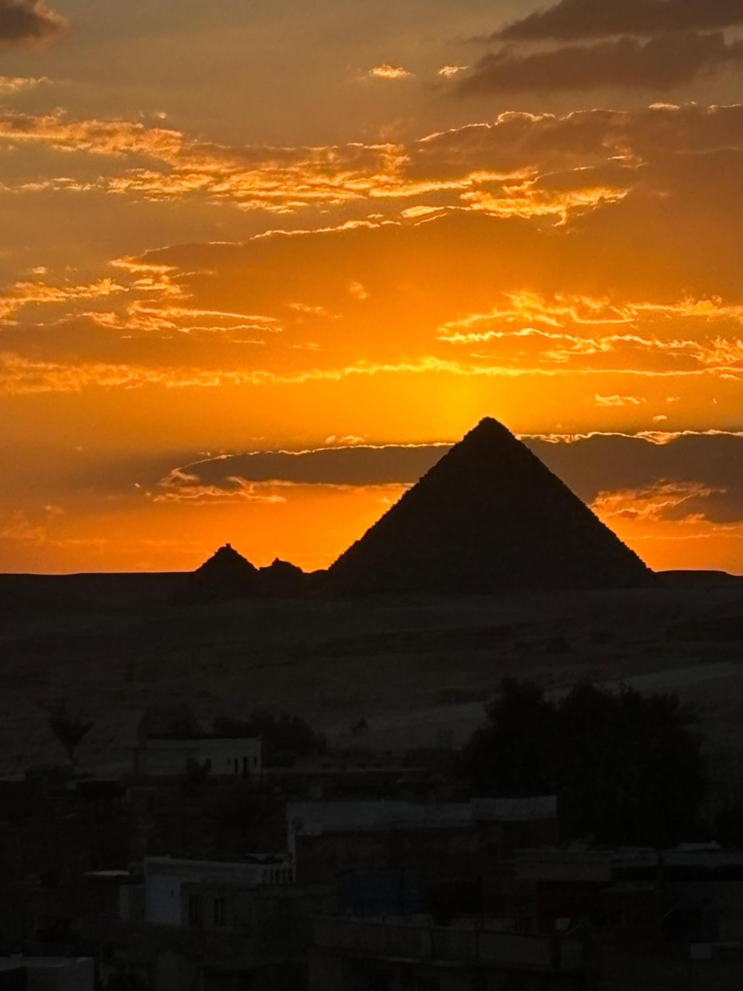 El Aida Pyramids View Hotel Kafrat al Jabal Экстерьер фото
