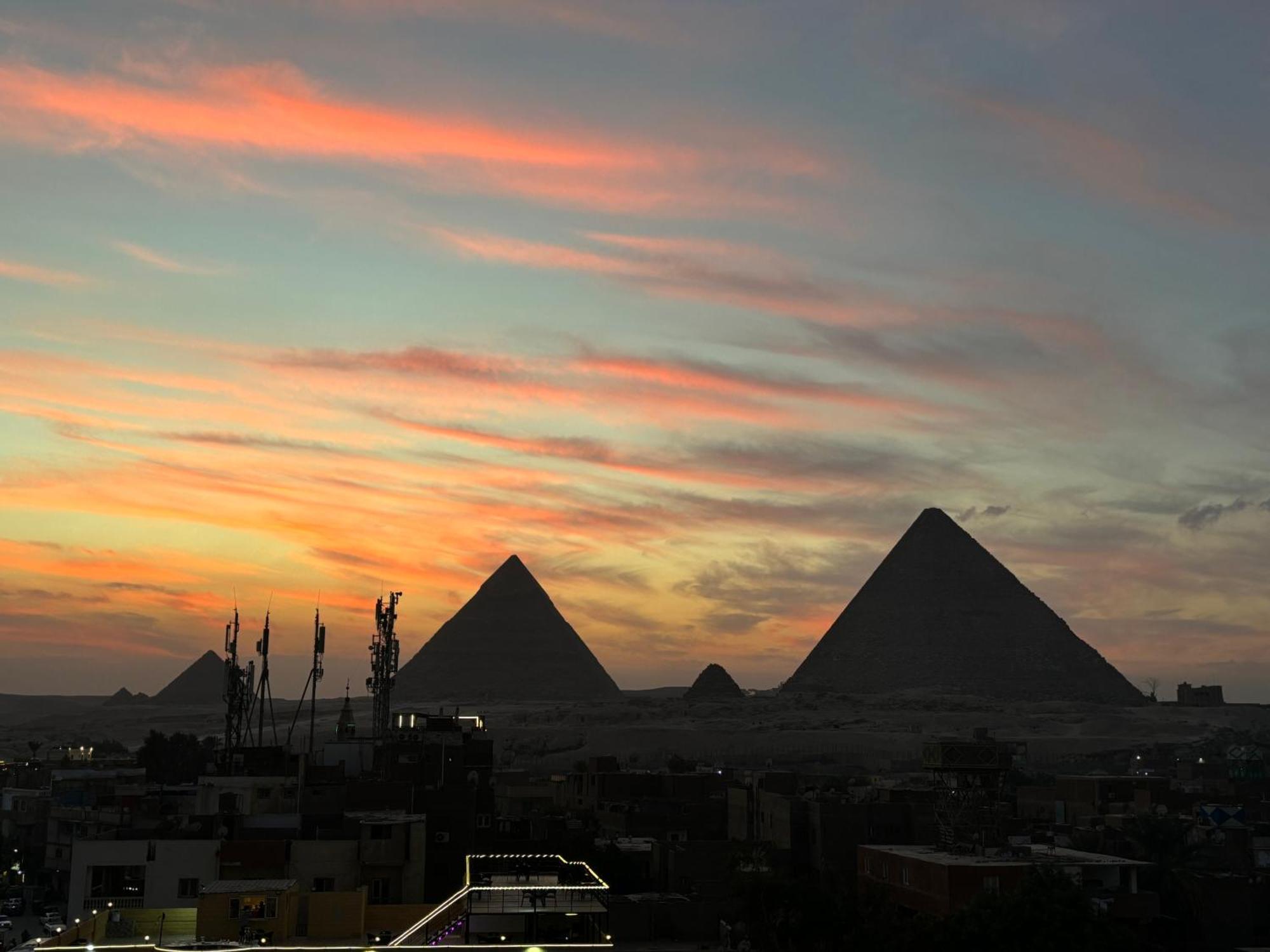 El Aida Pyramids View Hotel Kafrat al Jabal Экстерьер фото